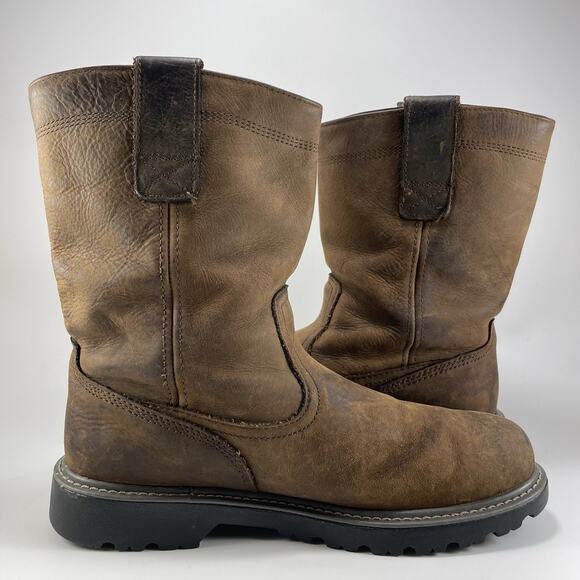 Wolverine Floorhand Work Boots Men’s 10.5 M Waterproof Soft Toe Leather W10682 - Picture 4 of 11